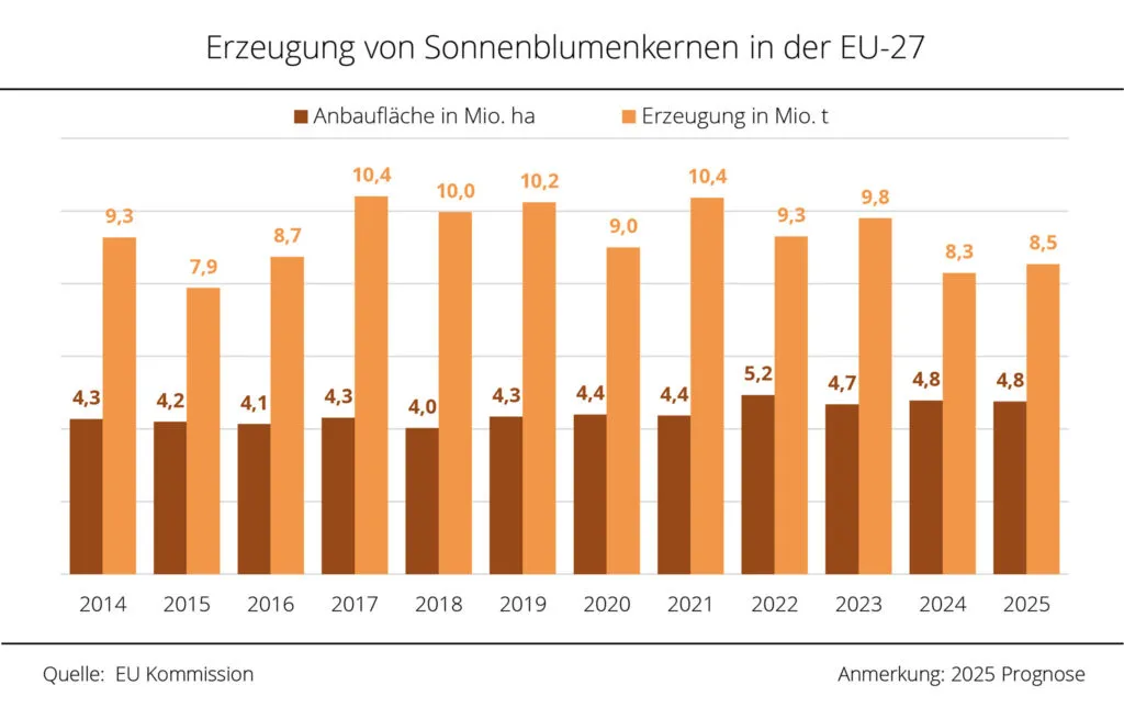 подсолнечник урожай