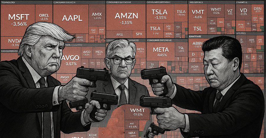 Китай повышает пошлины на товары США до 84%